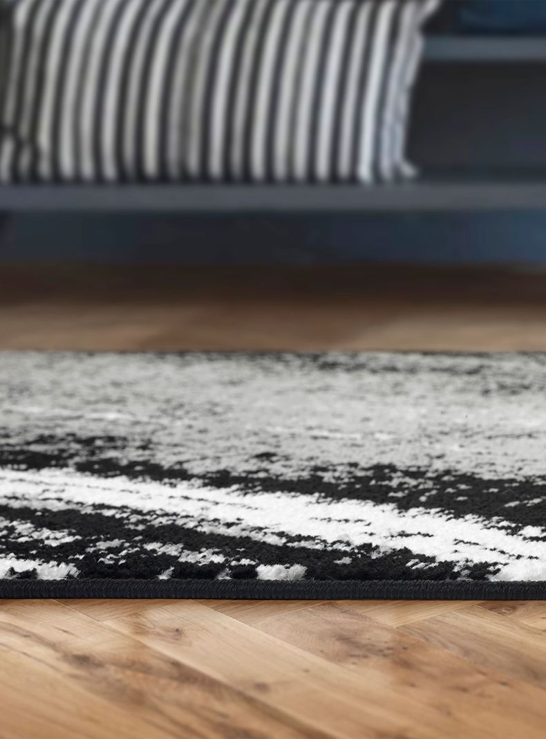 Alfombra 120 x 180 cm Amigo Gris Tie Dye-5