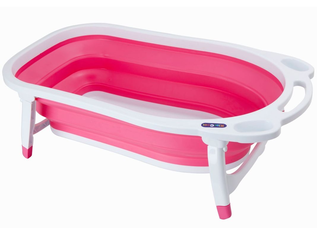 Bañera Kidscool Plegable Rosada-0