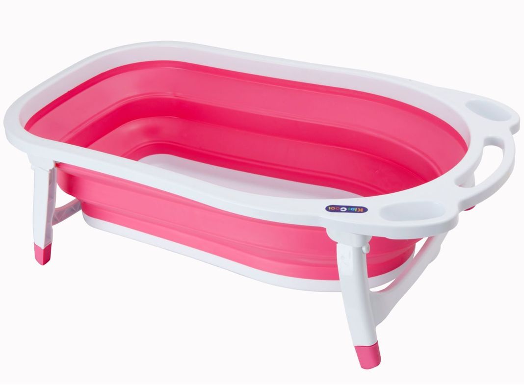 Bañera Kidscool Plegable Rosada-2