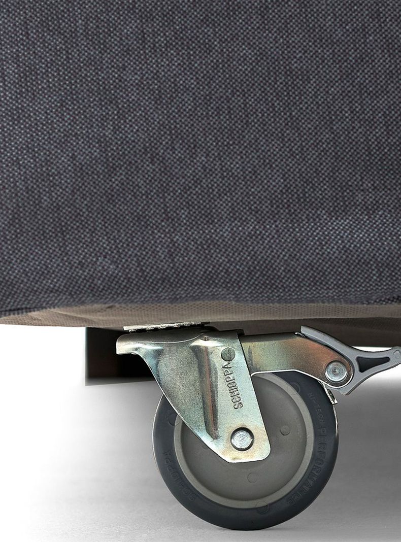 Cama Americana Funcional 1 Plaza + Topper-4