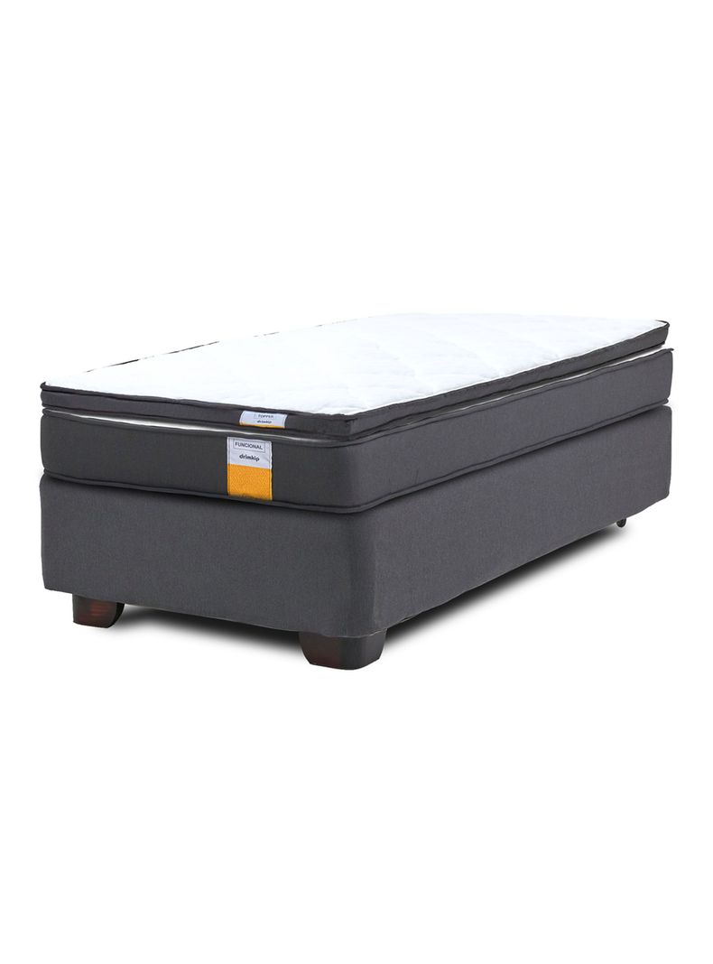 Cama Americana Funcional 1.5 Plazas + Topper-0
