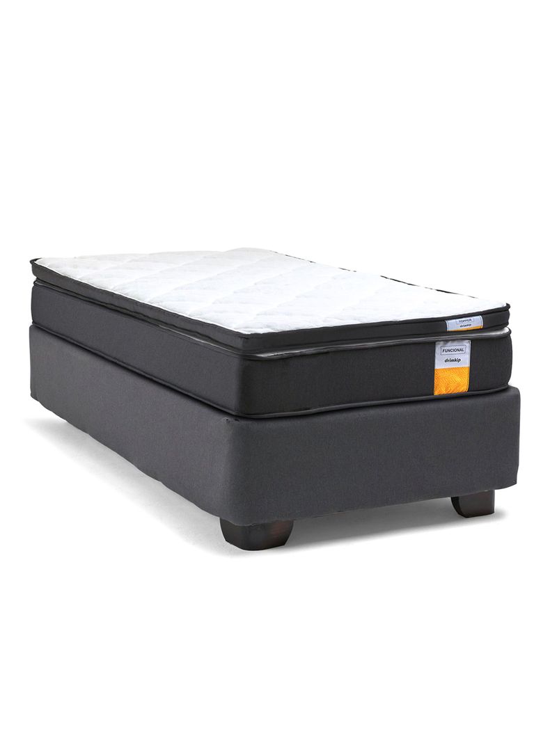 Cama Americana Funcional 1.5 Plazas Plus + Topper-1