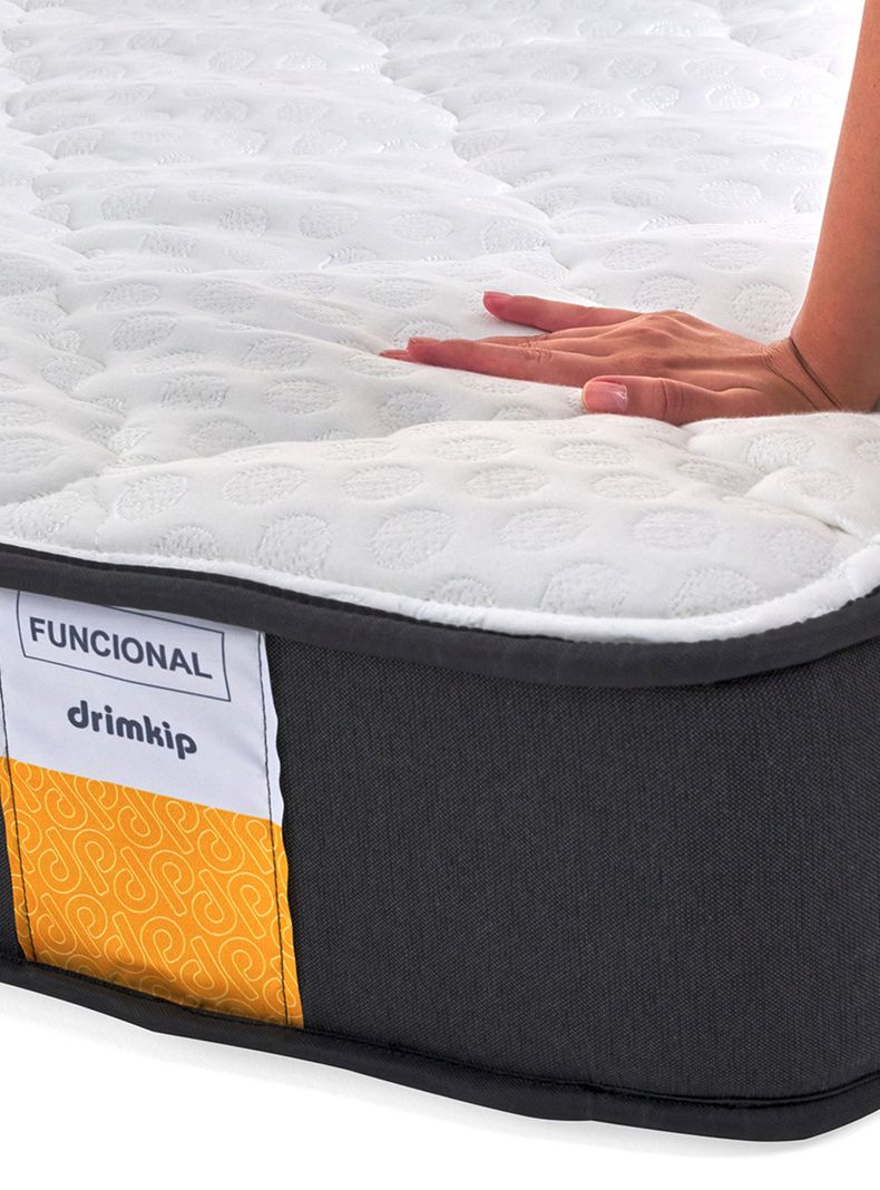 Cama Americana Funcional 2 Plazas Plus Base Dividida + Respaldo-2