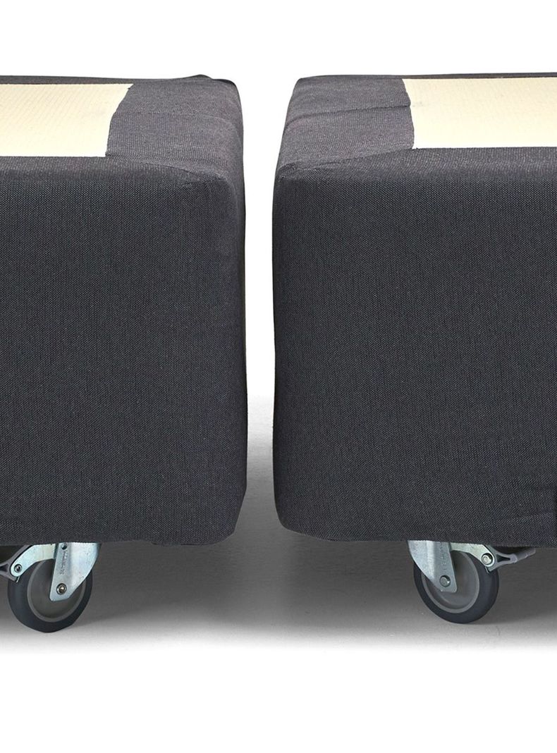 Cama Americana Funcional 2 Plazas Plus Base Dividida + Topper-3