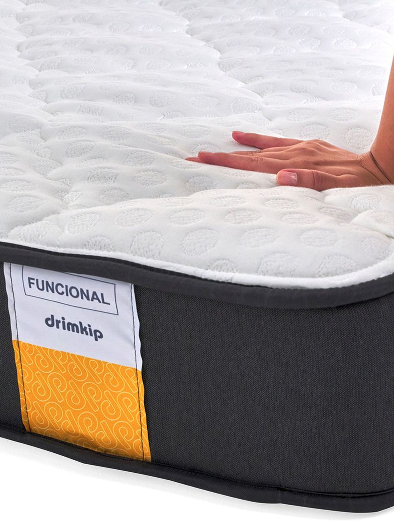 Cama Europea Funcional 1 Plaza Plus + Topper-2