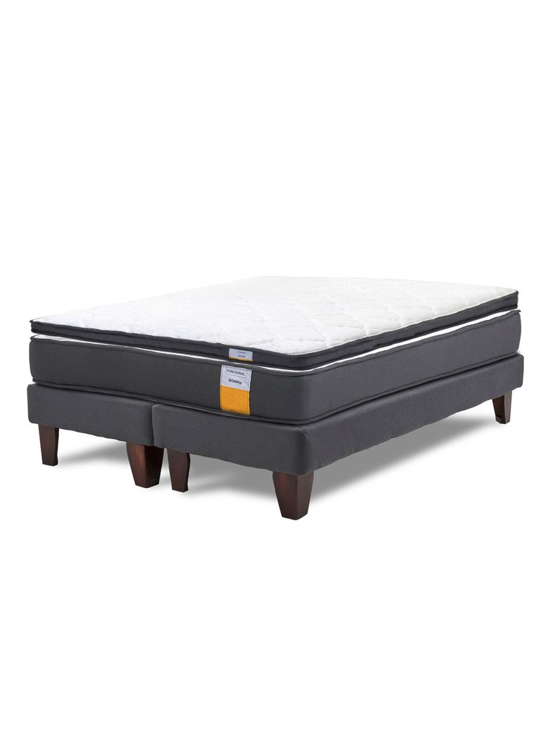 Cama Europea Funcional King + Topper-0