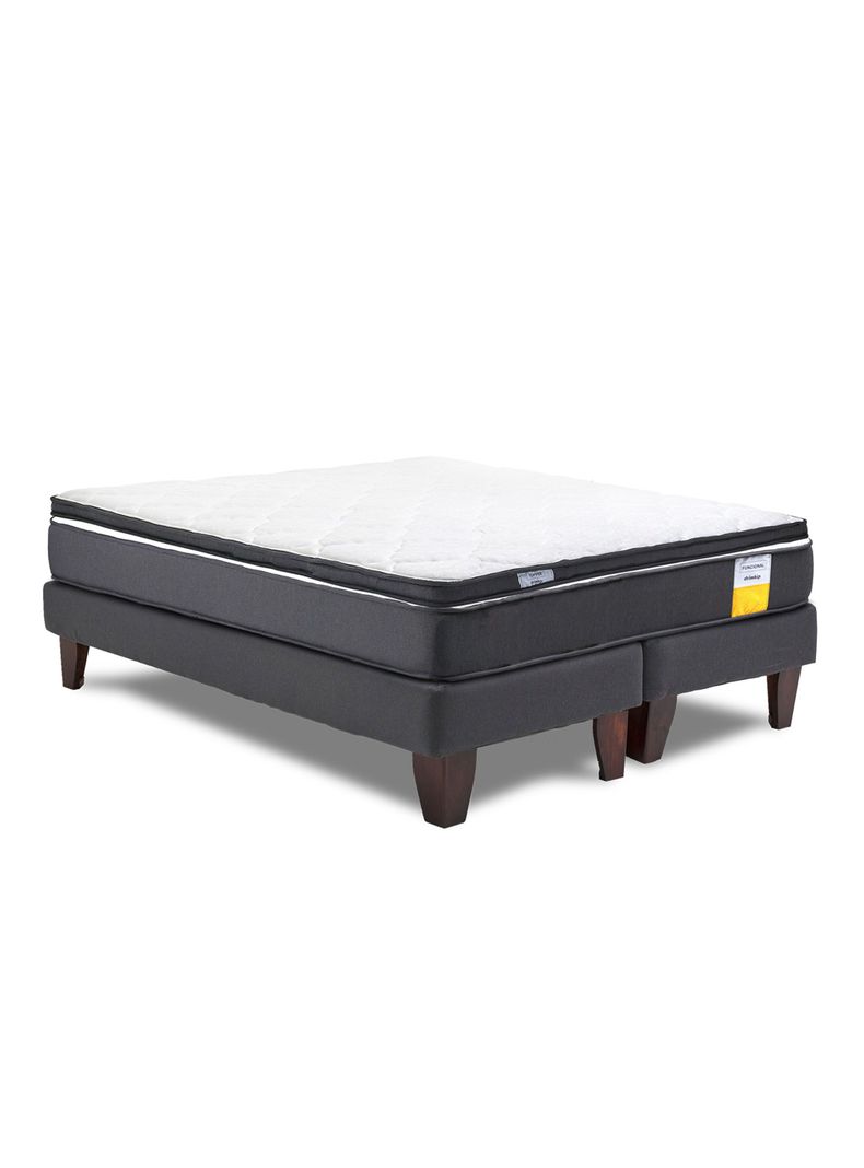 Cama Europea Funcional King + Topper-1