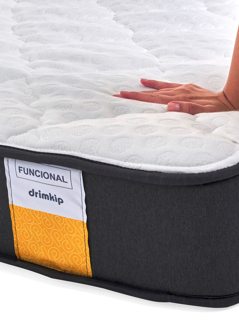 Cama Europea Funcional Súper King + Respaldo + Topper-2