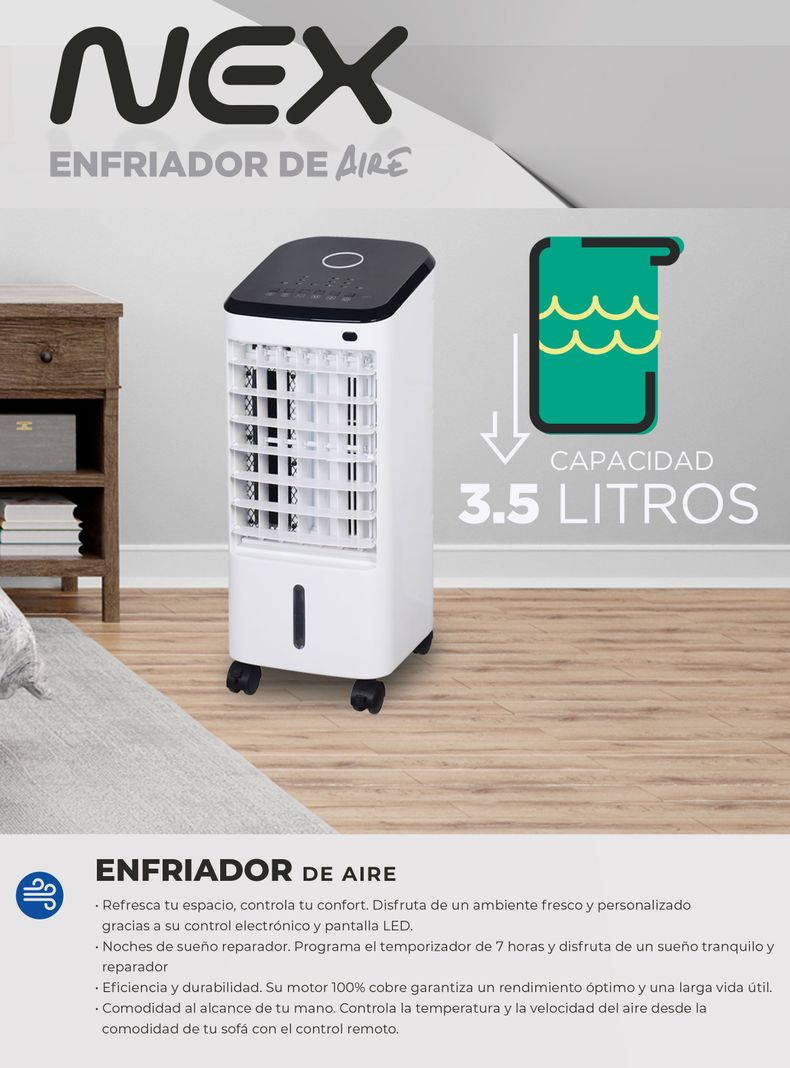 Enfriador de Aire AC410WHD-6
