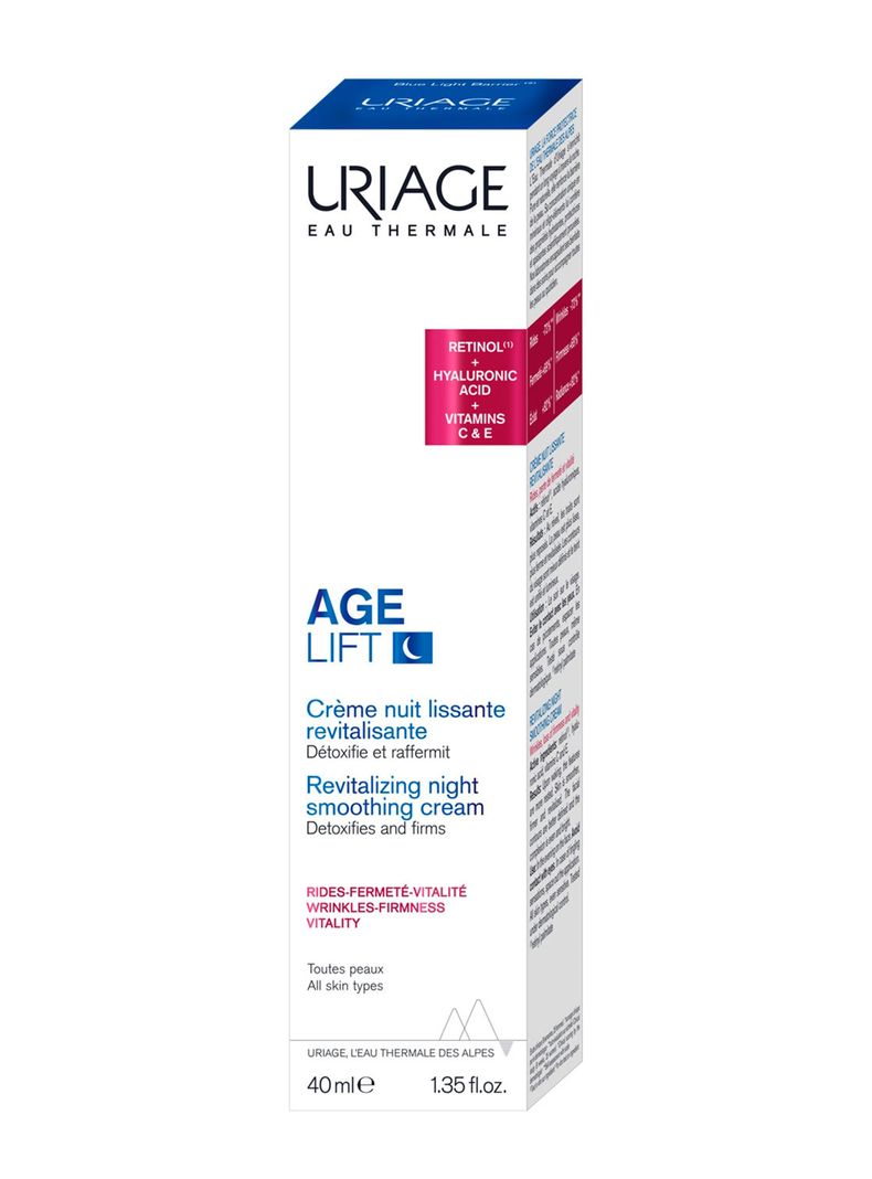 Age Lift Crema de Noche Revitalizante Anti-arrugas 40ml de Uriage-1