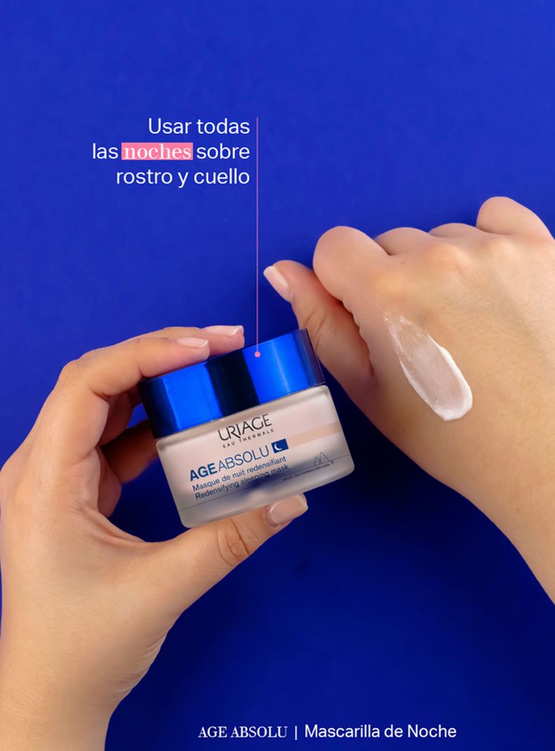 Age Absolu Máscara de Noche Redensificante 50ml de Uriage-2