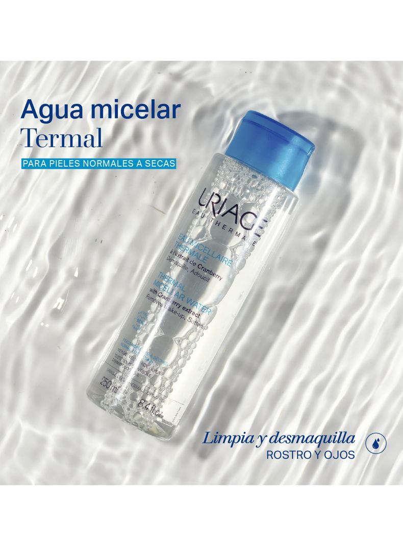 Agua Micelar Termal Piel Normal a Seca 250 ml-1