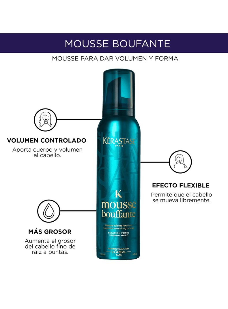 Mousse Volumen Bouffante Styling 150 ml-2