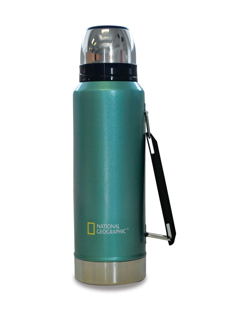 Termo National Geographic Metálico 1200ml Celeste-0