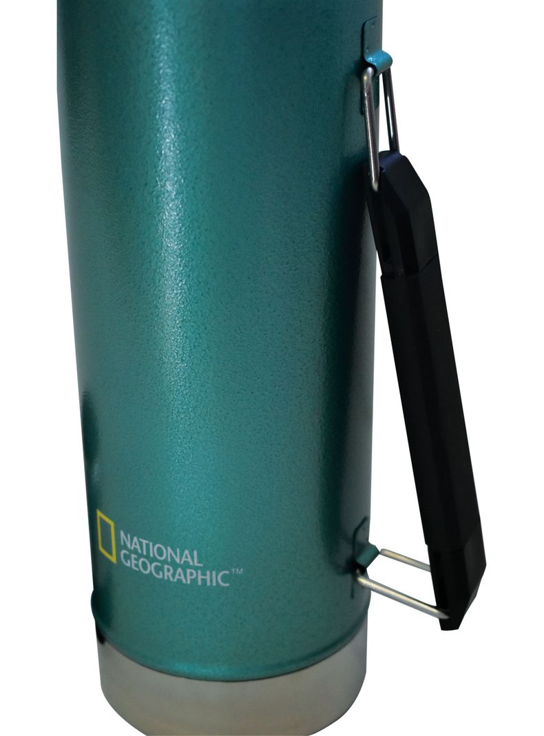 Termo National Geographic Metálico 1200ml Celeste-3