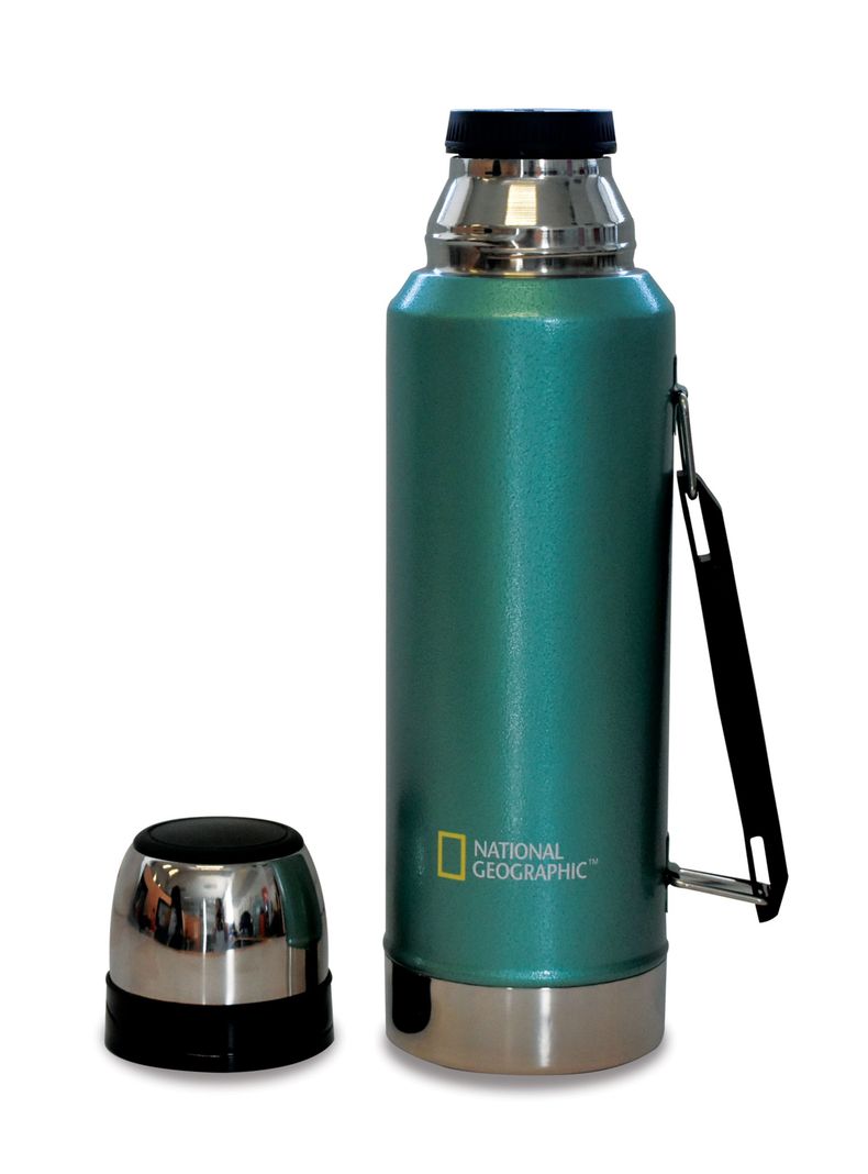Termo National Geographic Metálico 1200ml Celeste-1