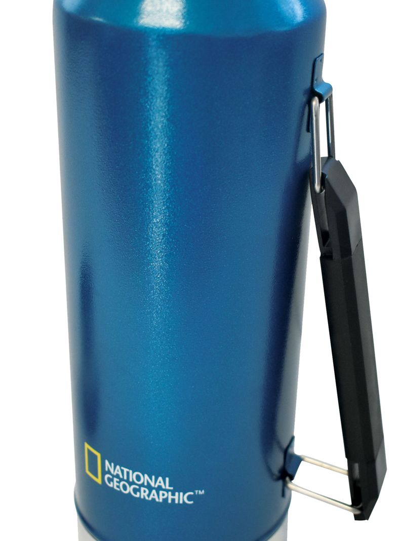 Termo National Geographic Metálico 1200ml Azul-3