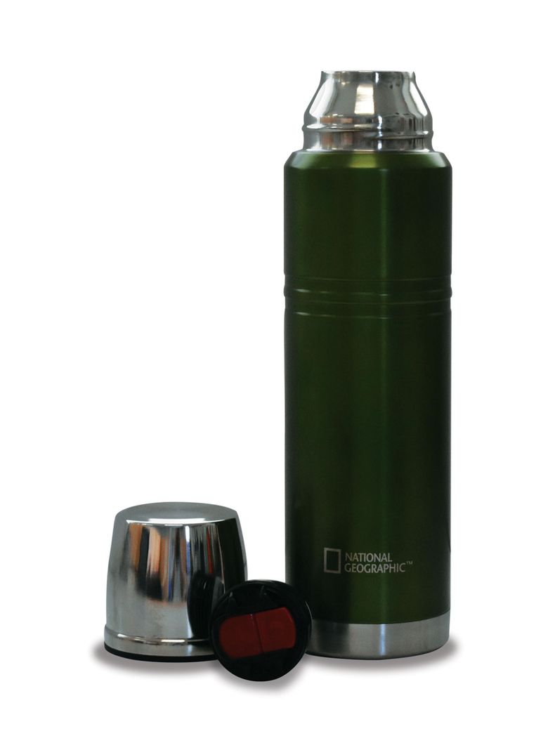 Termo National Geographic Metálico 1000ml Verde-1