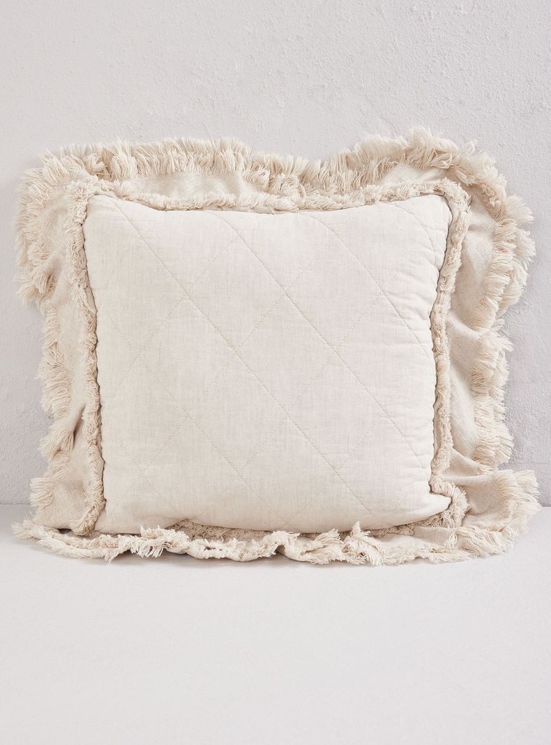 Cojín Lino Rhombus 45 x 45 cm-0