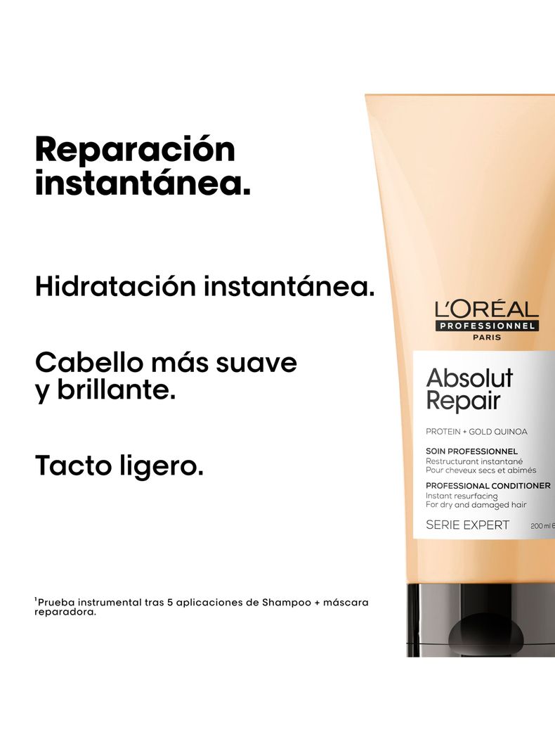 Acondicionador Reparación Cabello Dañado Absolut Repair 200 ml-1