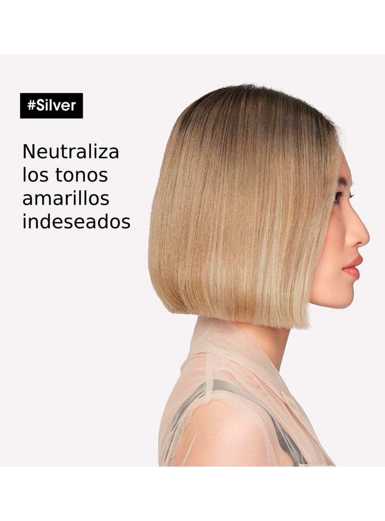 Shampoo Matizador Violeta Cabello Grises y Blancos Silver 300 ml-1