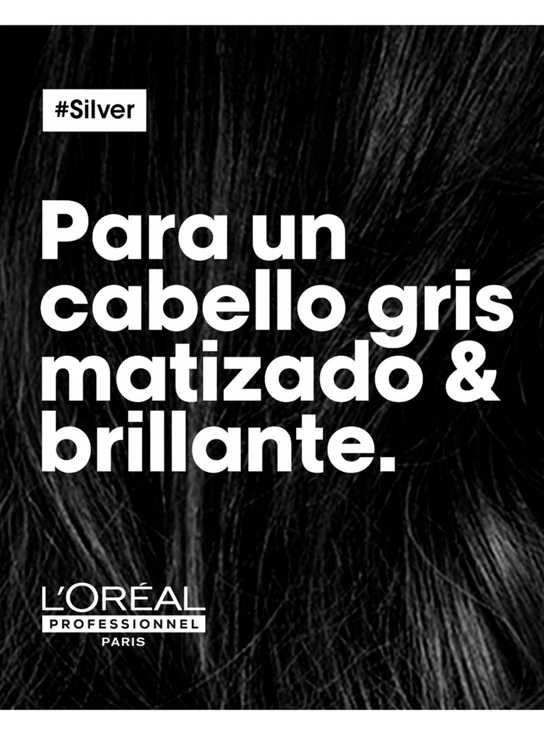 Shampoo Matizador Violeta Cabello Grises y Blancos Silver 300 ml-4