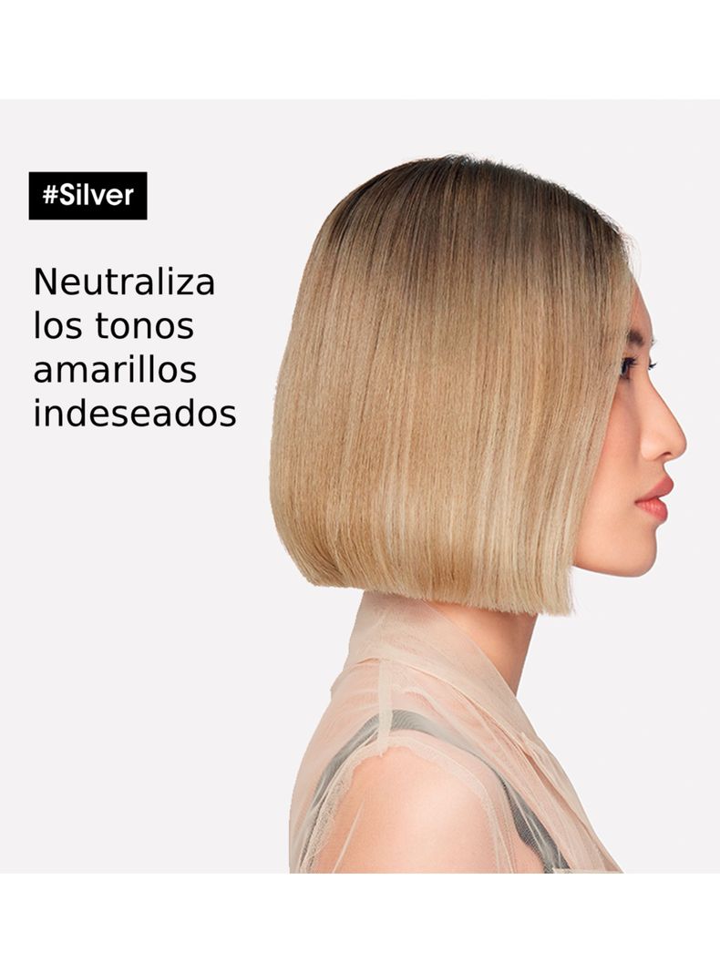 Acondicionador Matizador Violeta Cabello Grises y Blancos Silver 200 ml-1