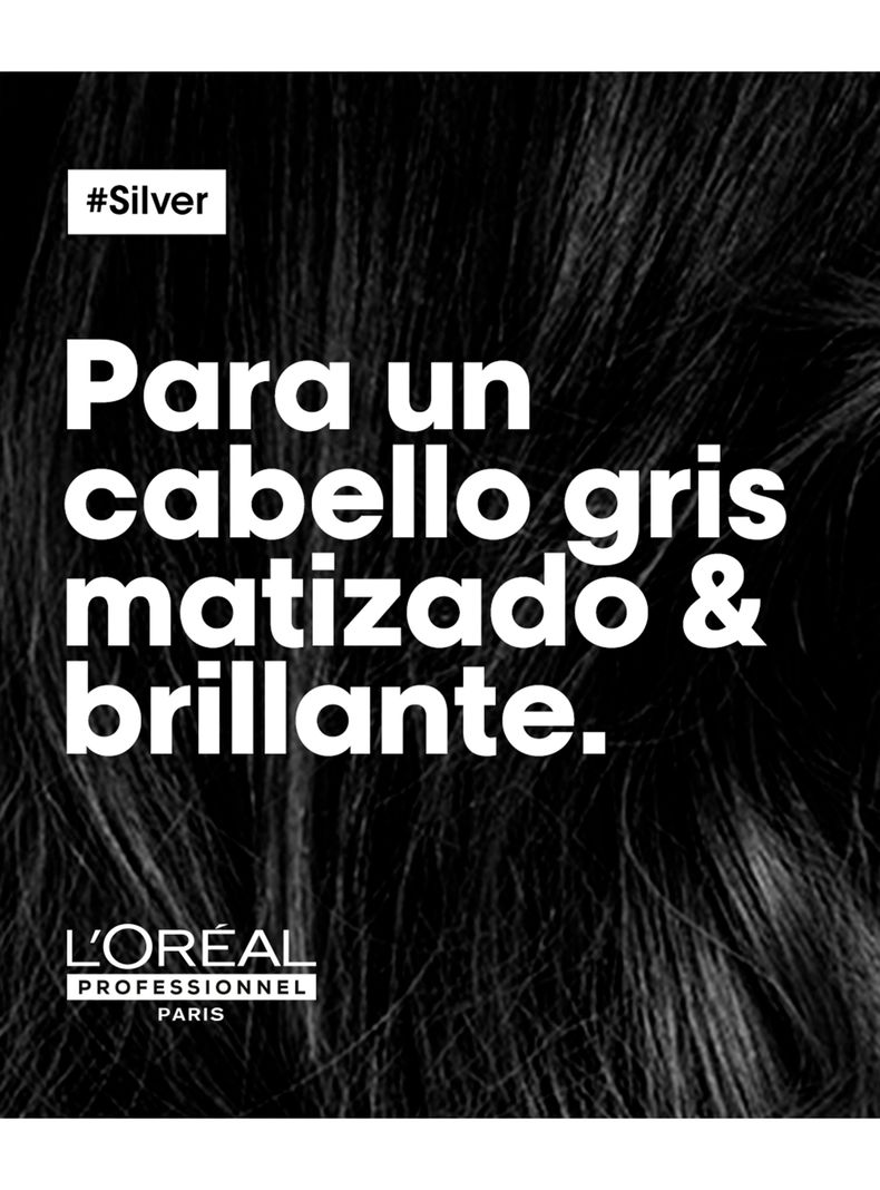 Acondicionador Matizador Violeta Cabello Grises y Blancos Silver 200 ml-4