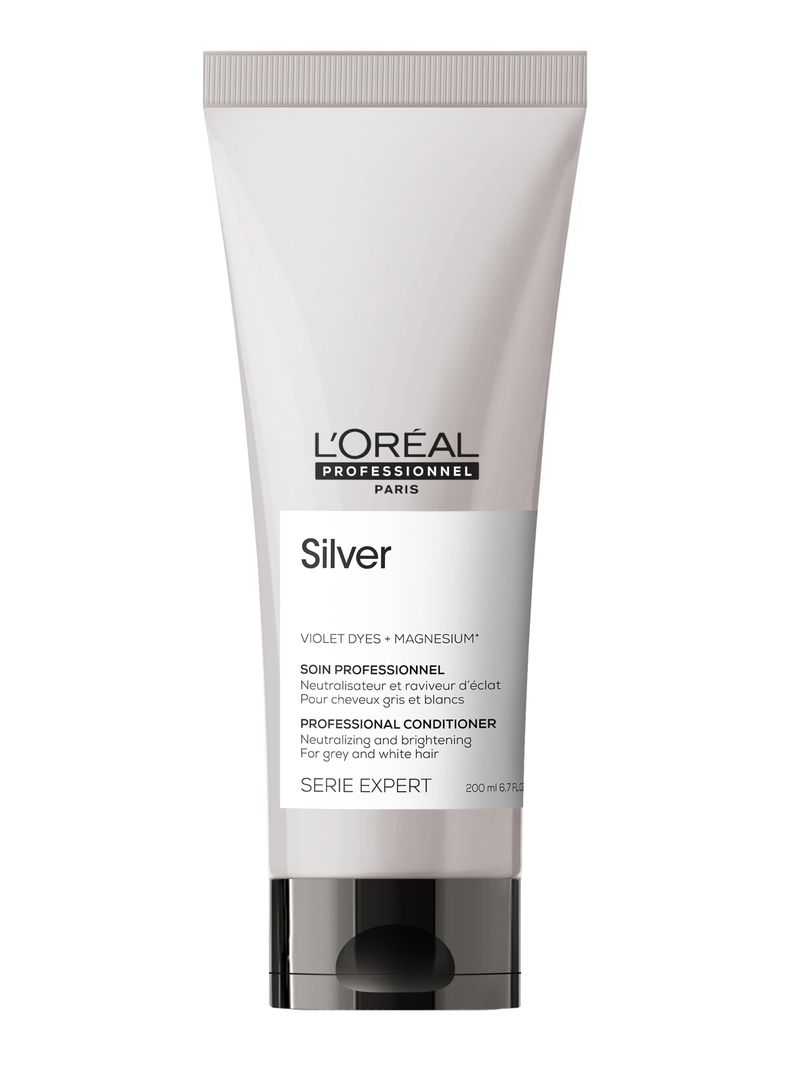 Acondicionador Matizador Violeta Cabello Grises y Blancos Silver 200 ml-0