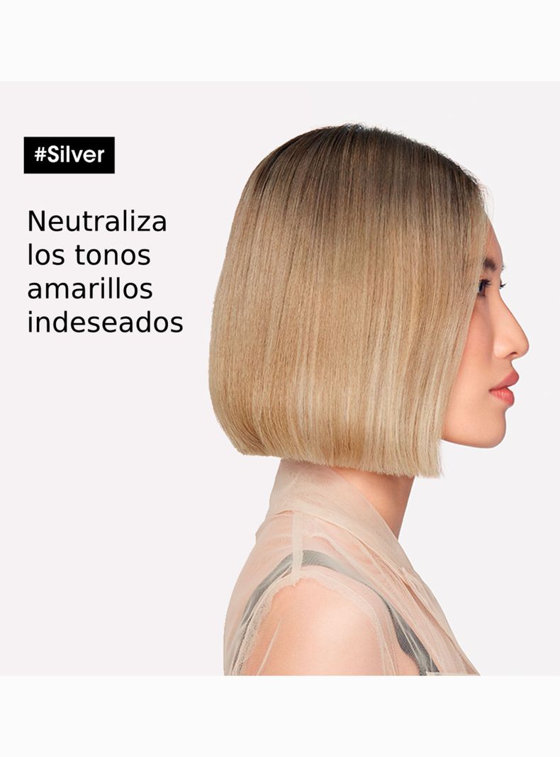 Shampoo Matizador Cabellos Rubios-Grises Silver Serie Expert 500 ml-2