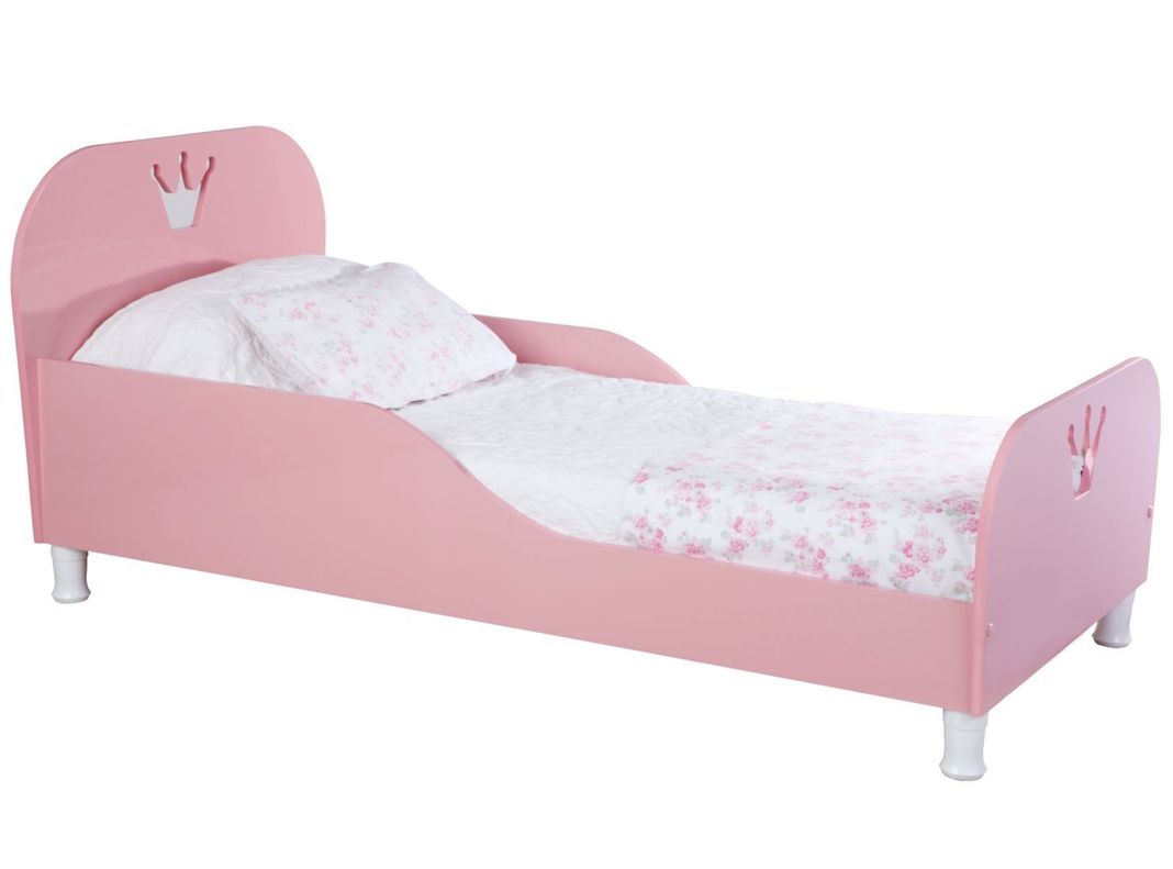 Cama Kidscool de Transición Madera 2321 Rosada Kidscool-0