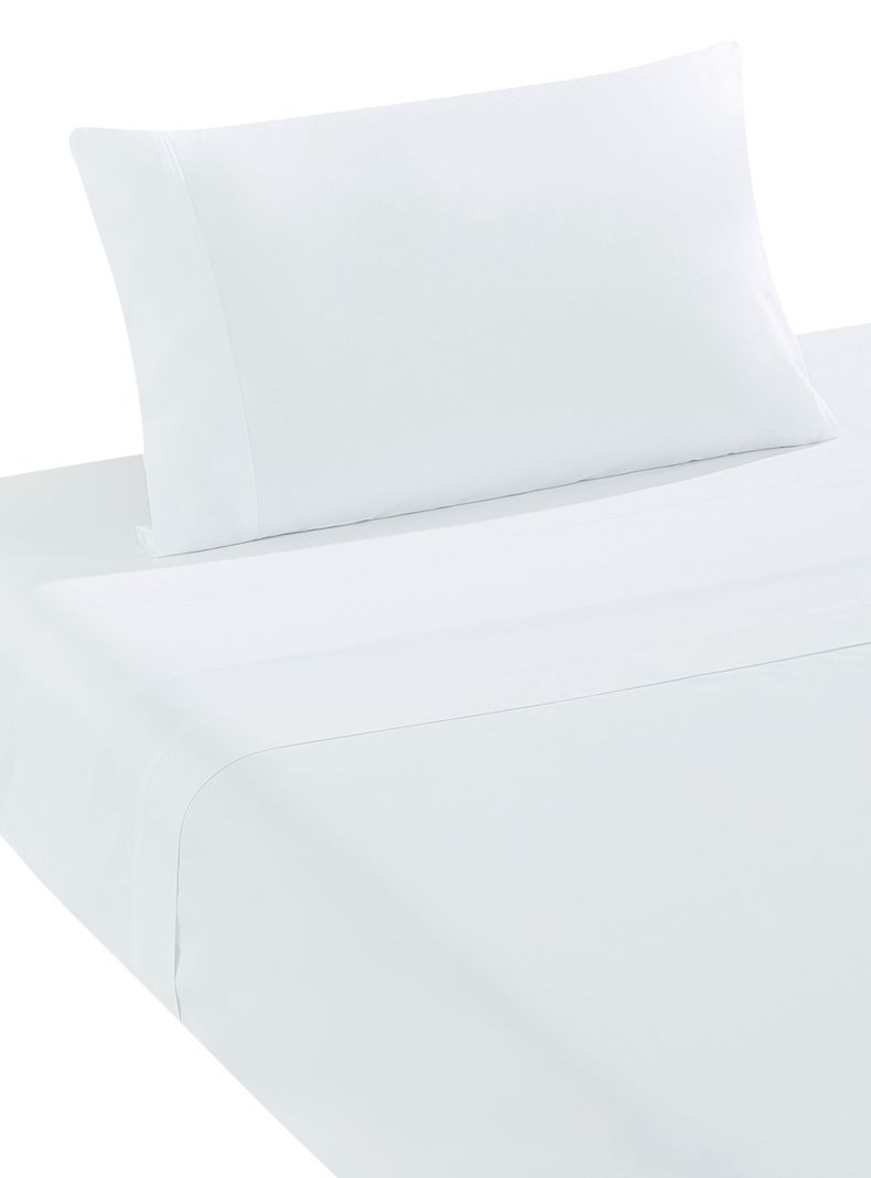 Sábanas 1.5 Plazas 200 Hilos Liso Unicolor-1