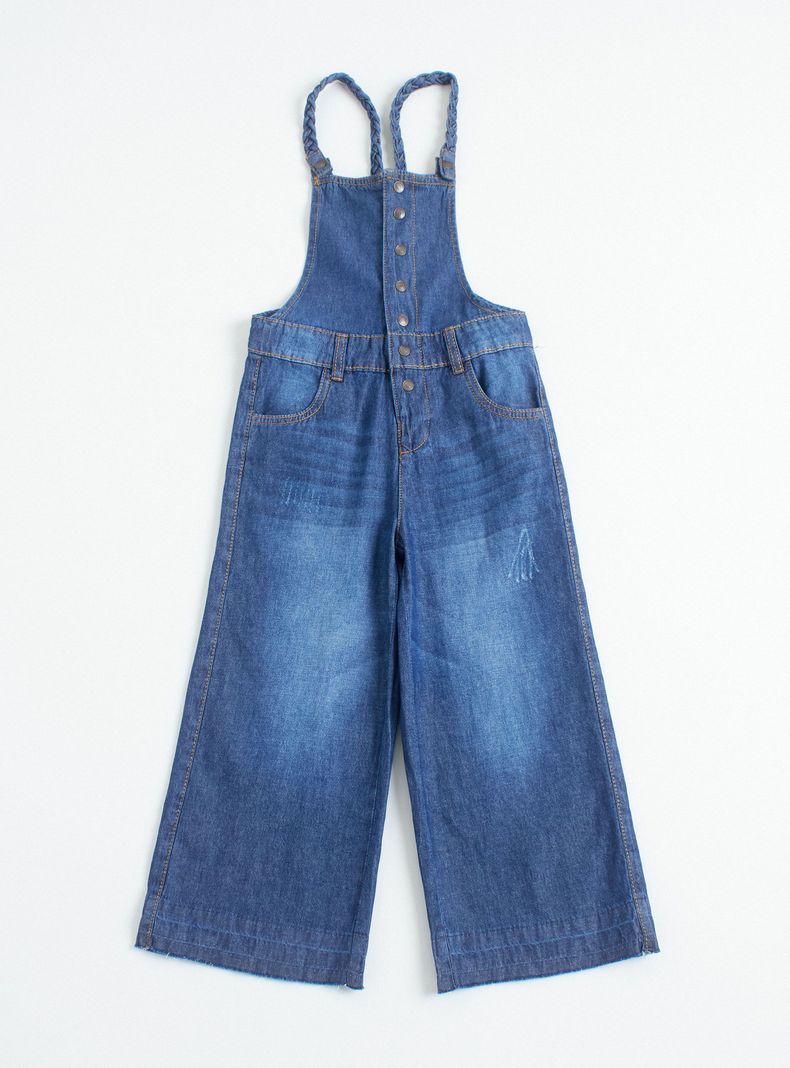 Jardinera Denim Niña