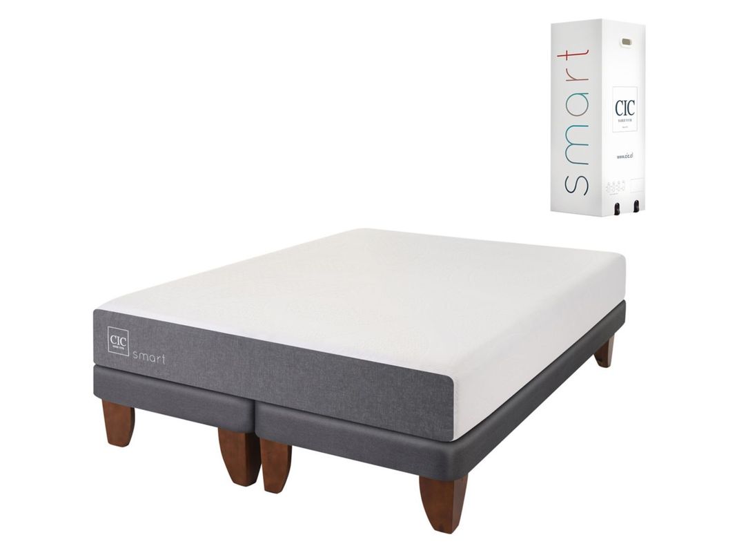 Cama Europea Smart King Base Dividida-0