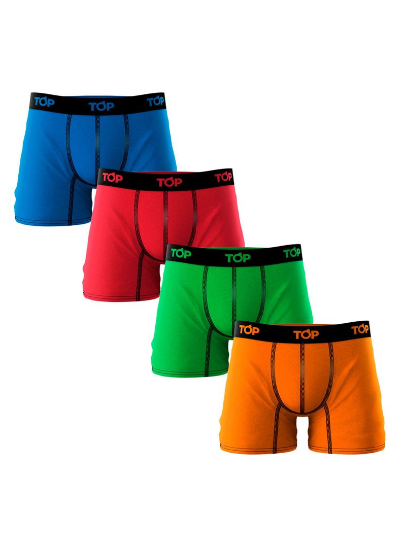 Pack 4 Boxer Color 208PkC5-0