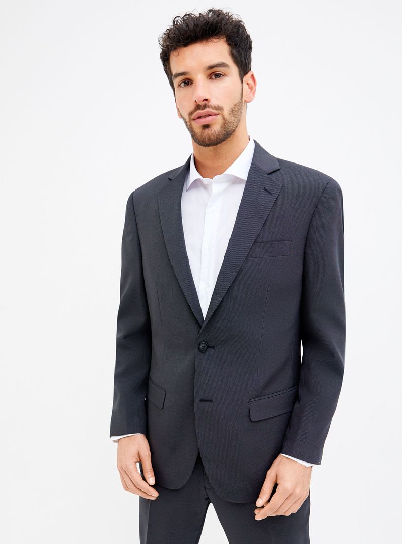 Traje de Vestir Texturado Regular Fit Rainforest Rainforest