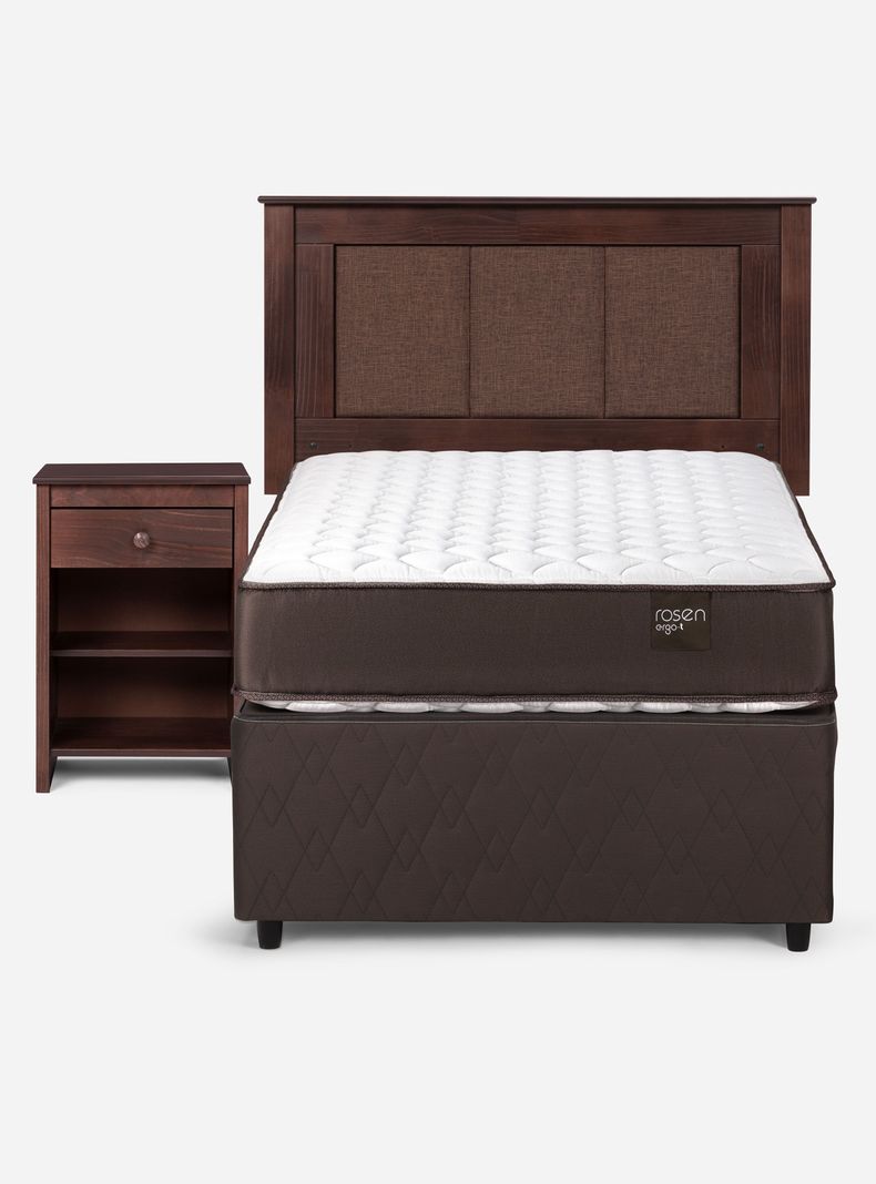 Diván Ergo T 1.5 Plazas + Set Rachel-1