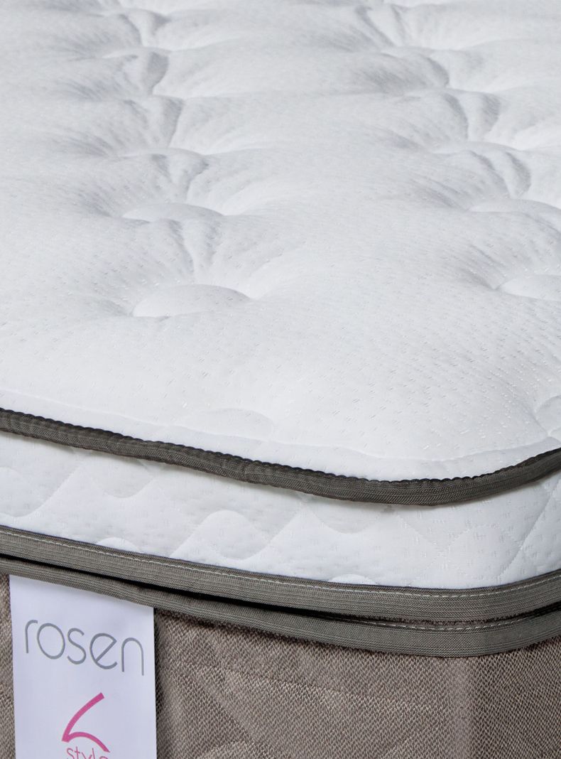 Cama Europea Style 6 2 Plazas Base Dividida + Set Muebles Rachel-4
