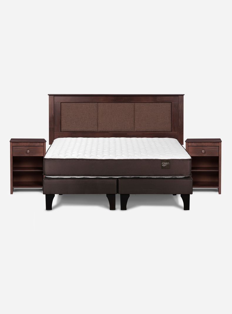 Cama Europea King Ergo T + Set Rachel-1