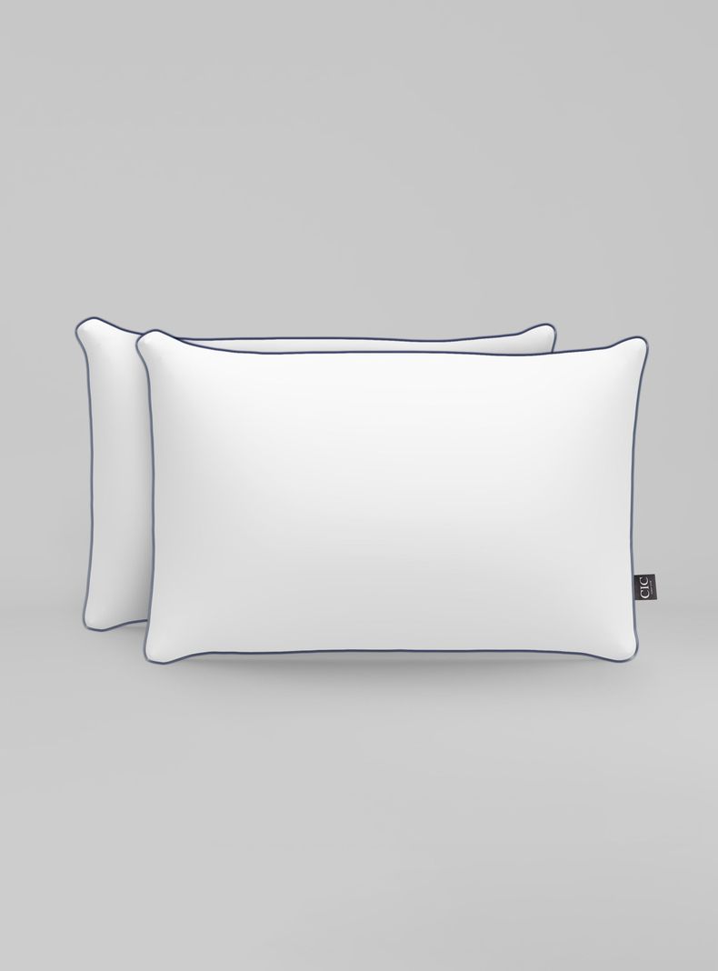 Pack 2 Almohadas 100% Pluma 50x70 cm-2