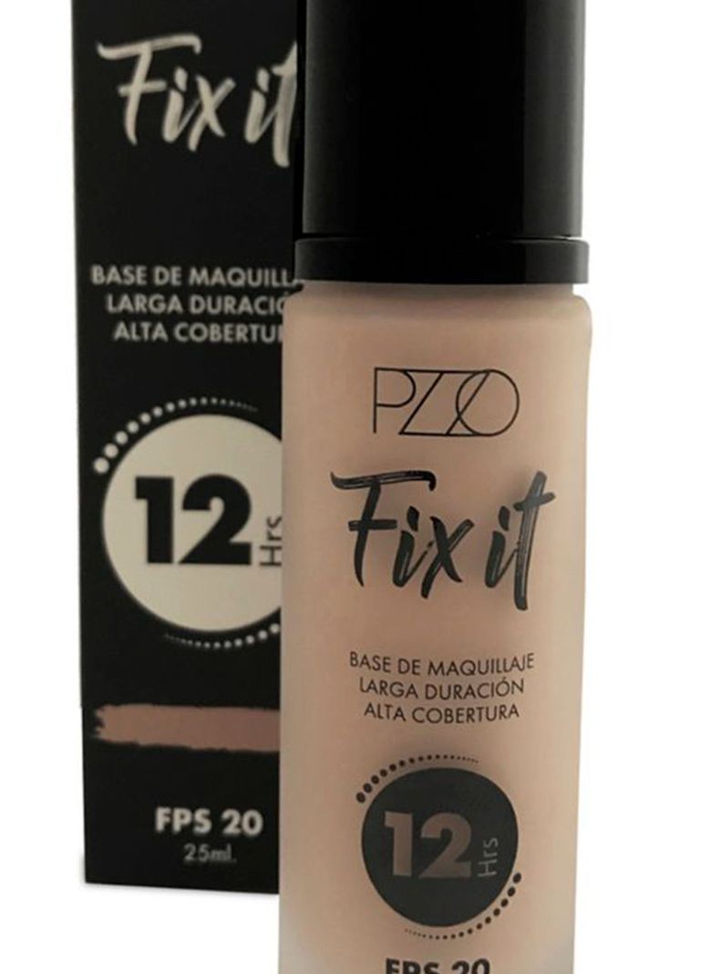 Base Petrizzio de Maquillaje Fix It Foundation Fps 20 Dark-1