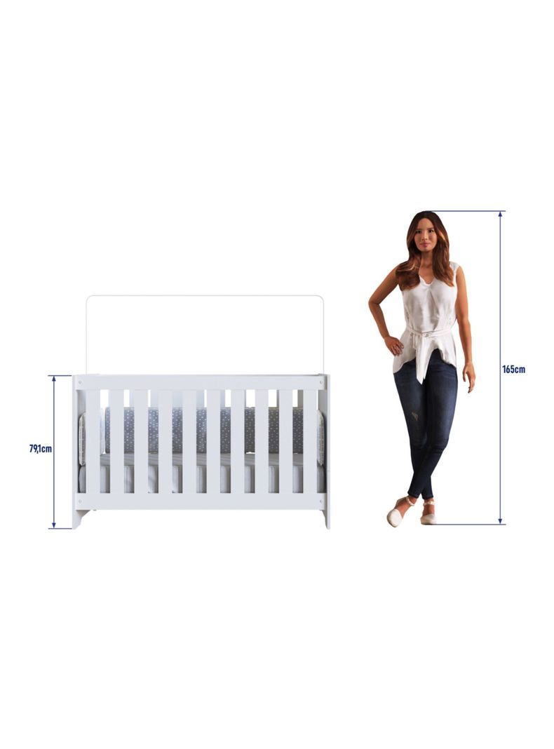 Cuna Harmony BY200 Blanca-4
