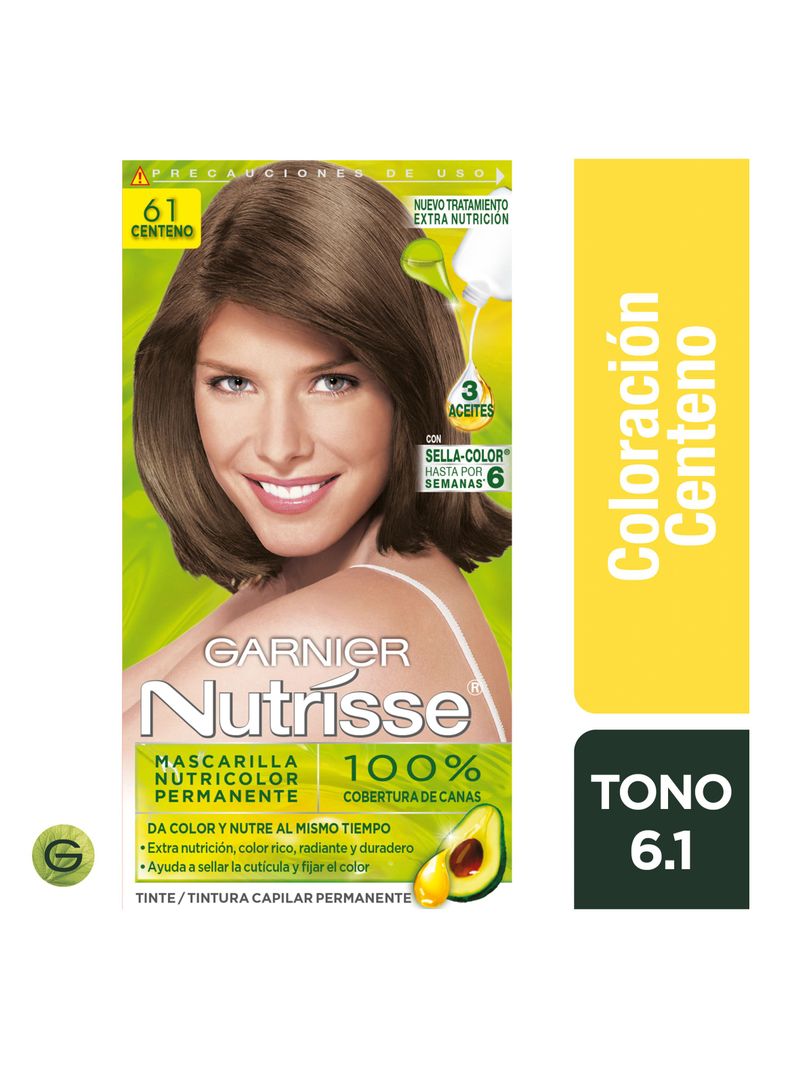 Tintura Garnier Nutrisse Cabello 61 Centeno-0
