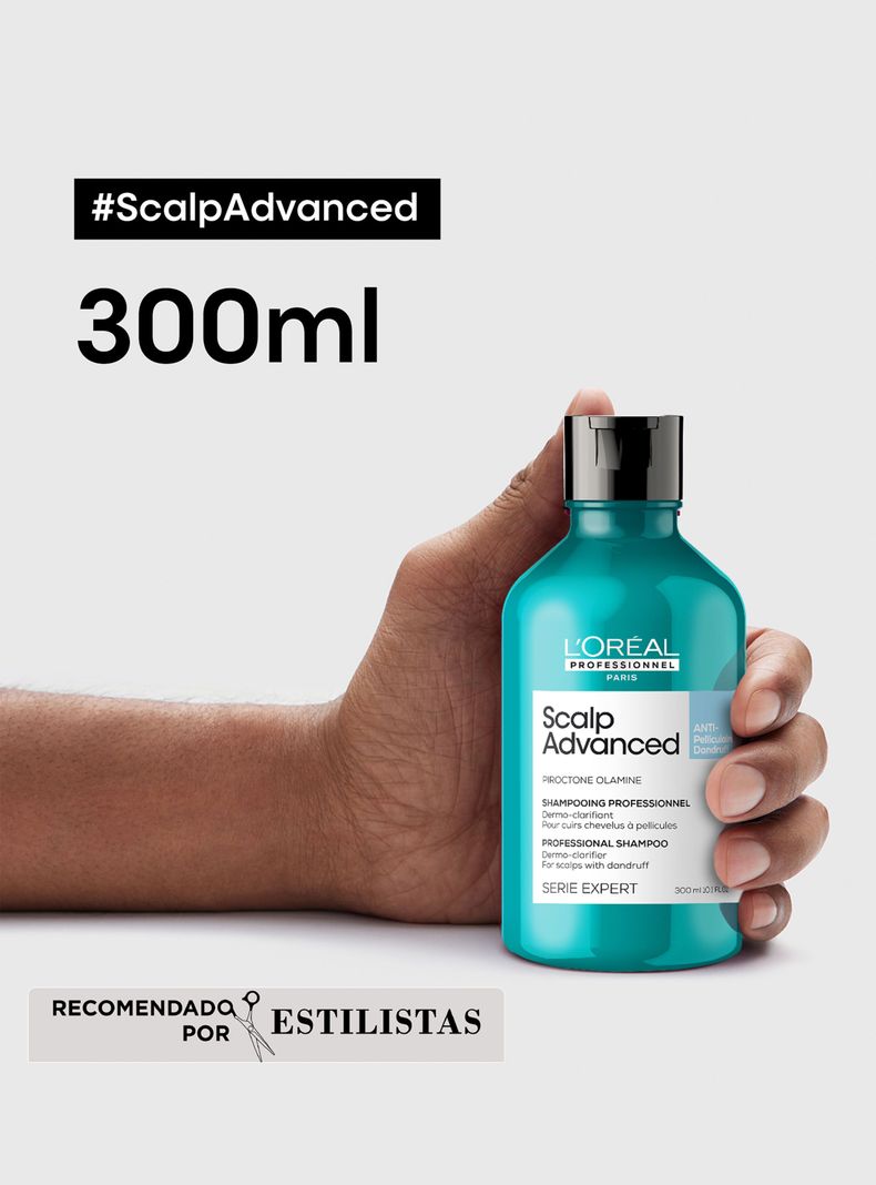 Shampoo Anti-Caspa Scalp Advanced 300ml-1