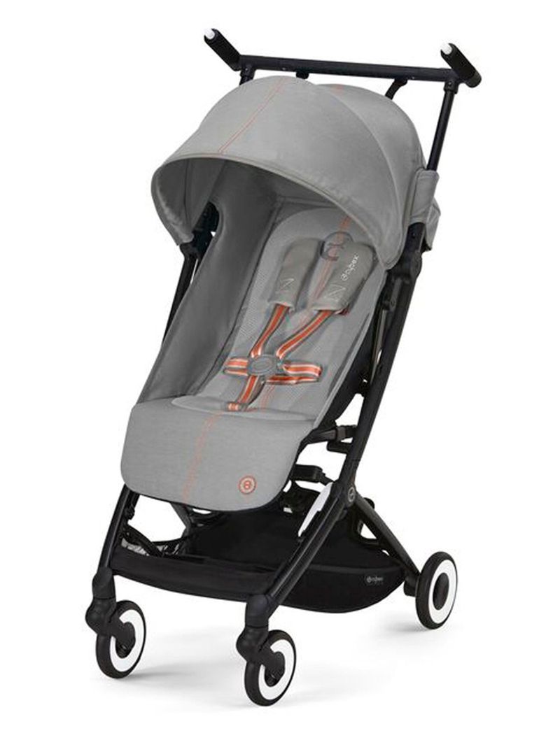 Coche Travel System Libelle Gris y Silla Aton S2-1