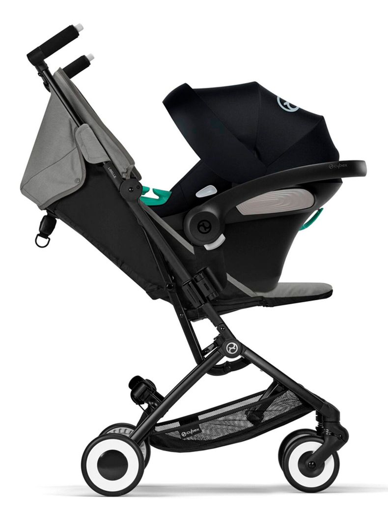 Coche Travel System Libelle Gris y Silla Aton S2-2