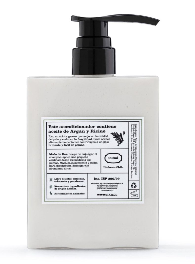 Acodicionador Argán y Ricino 380 ml-1