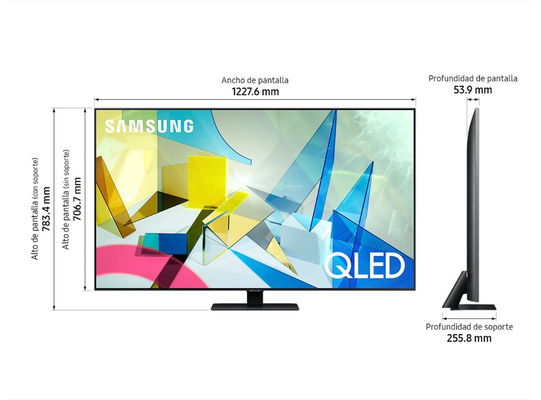 QLED Samsung 55'' Q80T 4K UHD-4