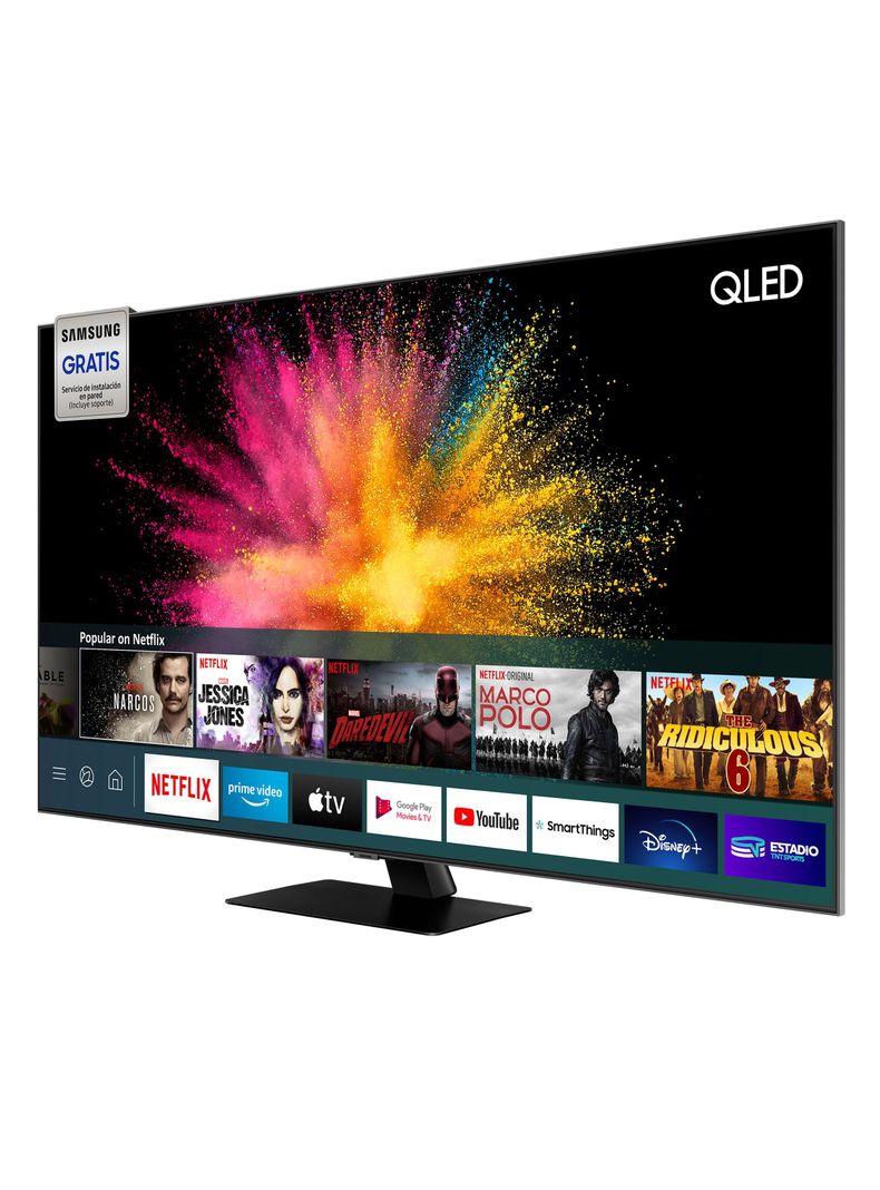 QLED Samsung 55'' Q80T 4K UHD-3