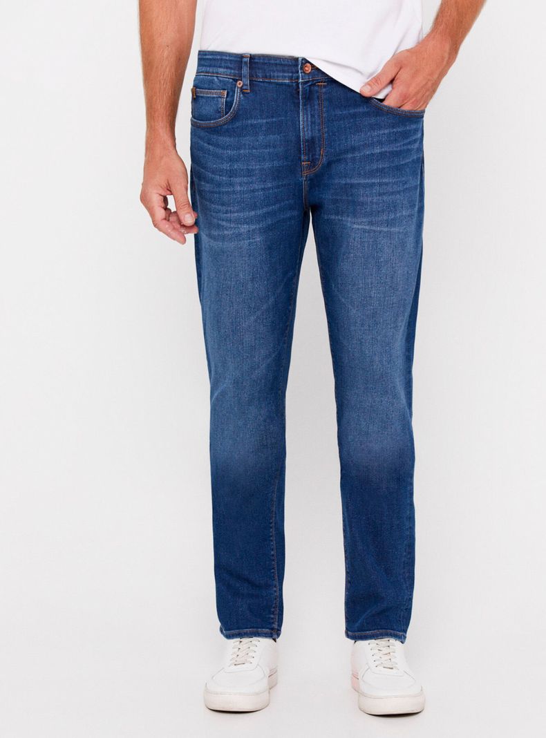 Pantalón Denim Slim Fit Dynamic-0
